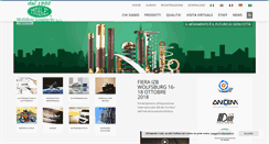 Desktop Screenshot of mollificio.lombardo.molle.com